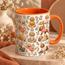 Goldendoodle Accent Edge-to-Edge Mug CM26100862