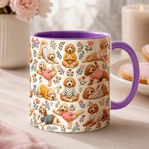 Goldendoodle Accent Edge-to-Edge Mug CM26100862