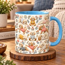 Maltipoo Accent Edge-to-Edge Mug CM26100869