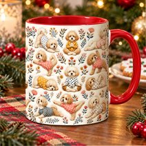 Maltipoo Accent Edge-to-Edge Mug CM26100869