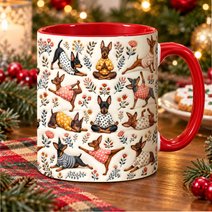 Miniature Pinscher Accent Edge-to-Edge Mug CM26100870