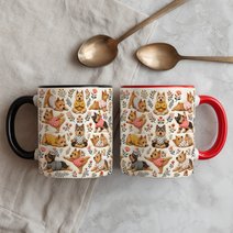 Norwich Terrier Accent Edge-to-Edge Mug CM26100873