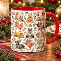 Norwich Terrier Accent Edge-to-Edge Mug CM26100873