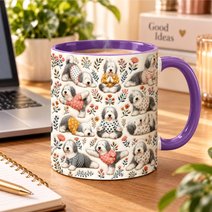 Old English Sheepdog Accent Edge-to-Edge Mug CM26100874