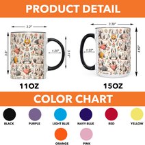 Old English Sheepdog Accent Edge-to-Edge Mug CM26100874