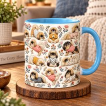 Pekingese Accent Edge-to-Edge Mug CM26100875