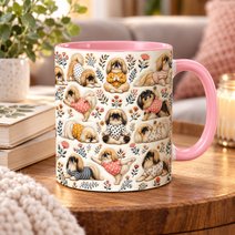 Pekingese Accent Edge-to-Edge Mug CM26100875