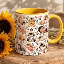 Pekingese Accent Edge-to-Edge Mug CM26100875