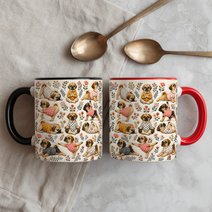 Puggle Accent Edge-to-Edge Mug CM26100877