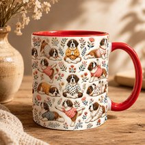 Saint Bernard Accent Edge-to-Edge Mug CM26100878