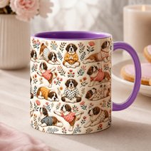 Saint Bernard Accent Edge-to-Edge Mug CM26100878