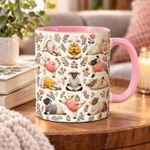 Sheep Accent Edge-to-Edge Mug CM26100881
