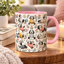 Sheepadoodle Accent Edge-to-Edge Mug CM26100882