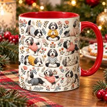 Sheepadoodle Accent Edge-to-Edge Mug CM26100882