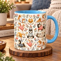 Shiba Inu Accent Edge-to-Edge Mug CM26100883