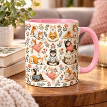 Shiba Inu Accent Edge-to-Edge Mug CM26100883
