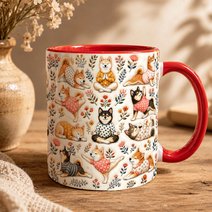 Shiba Inu Accent Edge-to-Edge Mug CM26100883