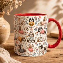 Shih Tzu Accent Edge-to-Edge Mug CM26100884