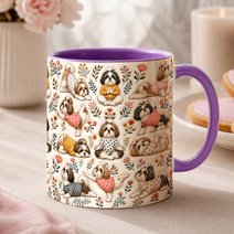 Shih Tzu Accent Edge-to-Edge Mug CM26100884