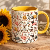 Sphynx Cat Accent Edge-to-Edge Mug CM26100885