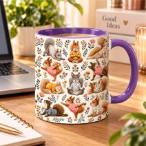 Squirrel Accent Edge-to-Edge Mug CM26100886