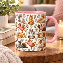 Squirrel Accent Edge-to-Edge Mug CM26100886