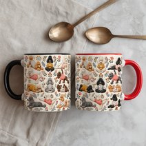 Standard Poodle Accent Edge-to-Edge Mug CM26100887