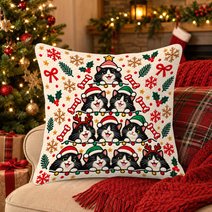 Tuxedo Cat Pillow THPI26101274