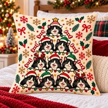Tuxedo Cat Pillow THPI26101274
