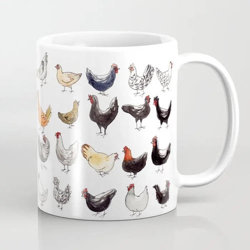Chicken Breeds Mug
