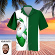 Custom Picture Hawaiian Shirts Funny Santa Hawaiian Shirts With Face On Them Gifts For Xmas