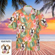 Personalized Dog Photo Hawaiian Shirt Funny Beagle Hawaiian Shirt With Your Dog's Face Clothing