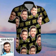 Personalized Photo Hawaiian Shirt Best Dad Custom Father's Day Shirt Gift For Father