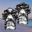 Sharks Of The World Hawaiian Shirt Animal Print Button Down Shirt Beach Themed Gifts