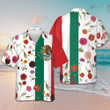 Mexico Dahlias Hawaiian Shirt Mexico Lover Summer Button Down Shirts Gifts For Mexican
