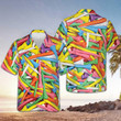 Colorful Golf Tee Hawaiian Shirt Funny Unique Golf Related Gift Ideas