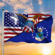 Christian Eagle US Air Force Flag American Flag Pride Military Patriotic Garden Decor