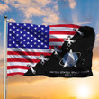 US Space Force And American Flag Patriotic Flag Happy Fourth Of July Military Decor