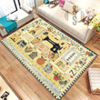 Sewing Ds2 Large Area Rugs Highlight For Home, Living Room & Outdoor Area Rug
