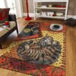 Sleeping Cat Rectangle Rug Gift For Cat Lover, Living Room & Outdoor Area Rug