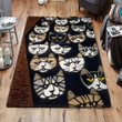 Pack Of Cats Rectangle Rug Gift For Cat Lover, Living Room & Outdoor Area Rug