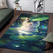 Cat In The Rainy Day Rectangle Rug Gift For Cat Lover
