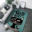 Cats Don't Cry Rectangle Rug Gift For Cat Lover, Living Room & Outdoor Area Rug