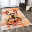 Orange Dog Rectangle Rug Highlight For Home, Living Room & Outdoor Area Rug