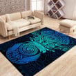 New Zealand Maori Culture Rug Highlight For Home, Living Room & Outdoor Area Rug