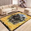 Wolf 3D All Over Printed Rug Large Area Rugs Highlight For Home, Living Room & Outdoor Area Rug
