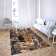 Deer and Deer Hunting Rug Highlight For Home, Living Room & Outdoor Area Rug