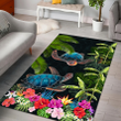 Turtle Couple Rug Highlight For Home, Living Room & Outdoor Area Rug