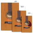 Guitar Musical Instrument 3D Rug Highlight For Home, Living Room & Outdoor Area Rug