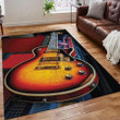 Guitar Fend Rug Rug Highlight For Home, Living Room & Outdoor Area Rug
